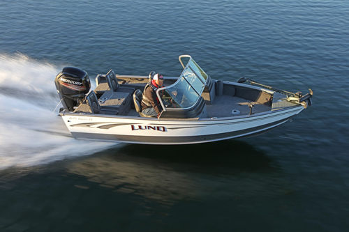 Outboard runabout - 1675 IMPACT XS - Lund - dual-console / bowrider / ski
