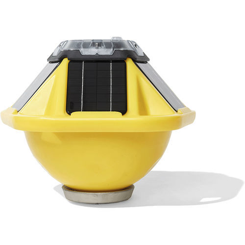 Weather buoy - SPOT-30000R - Sofar Ocean - high seas / yellow / with LED light