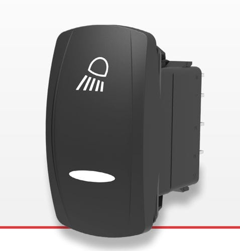 Marine switch - V-SERIES CONTURA® IV, V & VII - Carling Technoligies - electrical circuit / waterproof / rocker