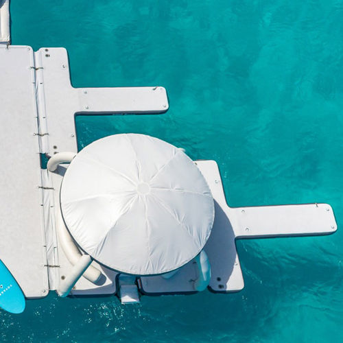 Platform water toy - PWC Bana™ - AquaBanas - for recreation centers / inflatable