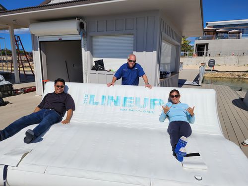 Yacht sun lounger - Mega Lounger™ - AquaBanas - inflatable