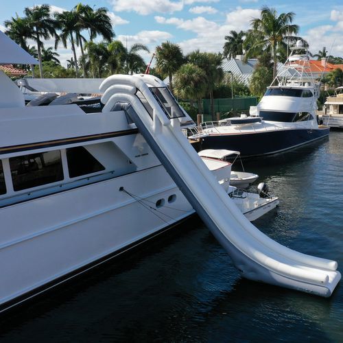 Slide water toy - Yacht Slide 550cm - AquaBanas - for yacht / inflatable