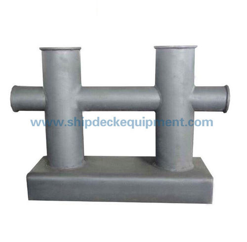 Terminal mooring bollard - GB/T 554 - Zhongyuan Ship Machinery Manufacture (Group) Co., - for ships / cross