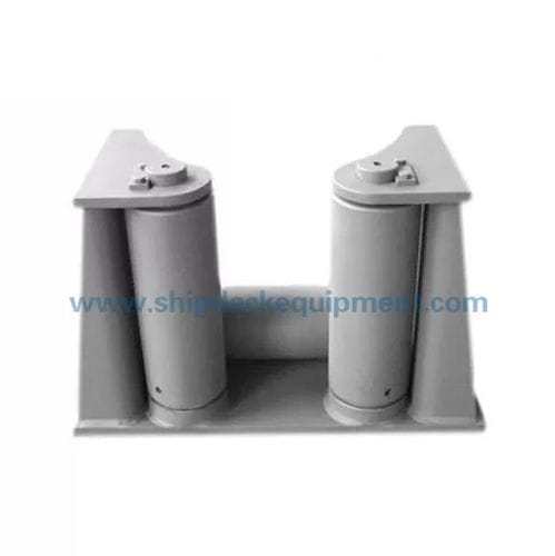 Ship warping fairlead - CB/T 3062 - Zhongyuan Ship Machinery Manufacture (Group) Co., - roller / double-sheave / stainless steel