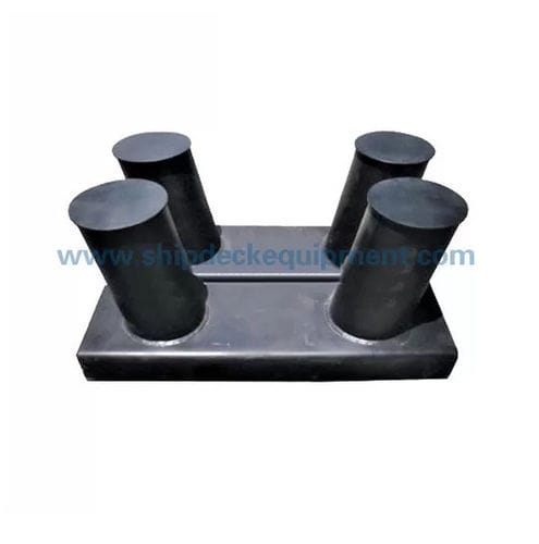 Terminal mooring bollard - GB 556 SH - Zhongyuan Ship Machinery Manufacture (Group) Co., - for ships / double / stainless steel