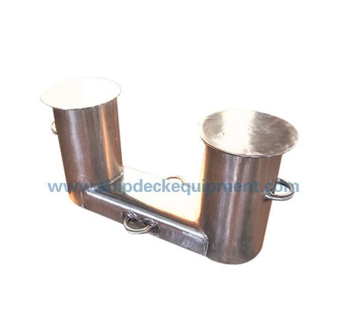 Terminal mooring bollard - DIN 82607:1995-1 - Zhongyuan Ship Machinery Manufacture (Group) Co., - for ships / double / stainless steel
