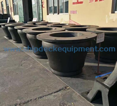 Harbor fender - CSOOH - Zhongyuan Ship Machinery Manufacture (Group) Co., - pier / conical / black