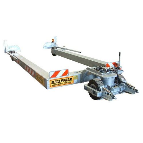 Handling trailer - SERIE U - MECANOREM - for shipyards / hydraulic
