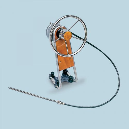 Motor boat steering system - P.60 - MAVIMARE - mechanical