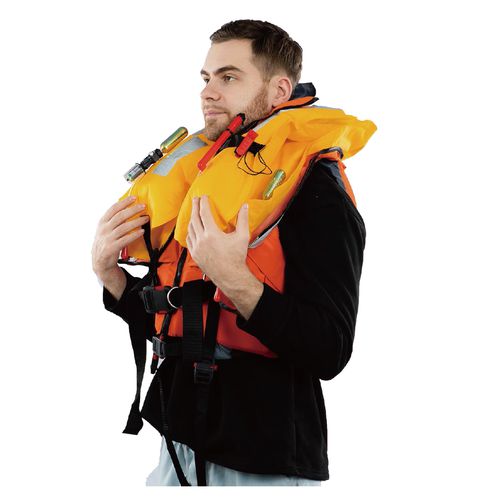 Inflatable life jacket - HXY-A11 - Haixing Maritime Electric Group - 150 N / ISO12402-3 / unisex