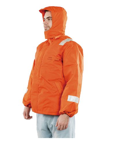 Sailing jacket - HXY-D2 - Haixing Maritime Electric Group - fishing / waterproof / with built-in, self-inflating vest