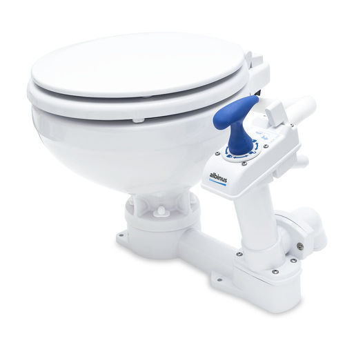 Marine toilet - 07-01-001 - Albin Group LLC - manual / ceramic