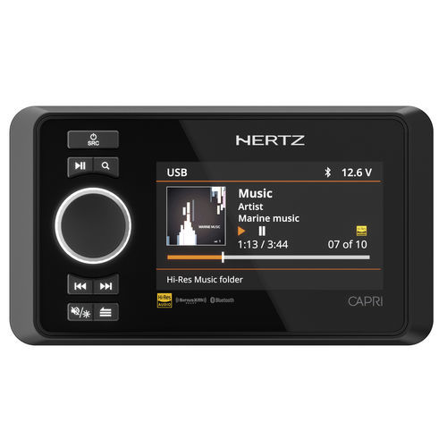 AM marine audio player - CAPRI - Hertz Marine/Audison Marine - FM / USB / connected