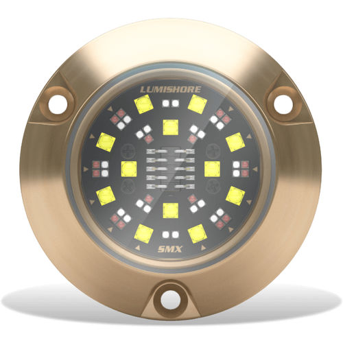 Underwater boat light - SMX94 - Lumishore USA LLC - for yacht / RGBW LED / surface-mount