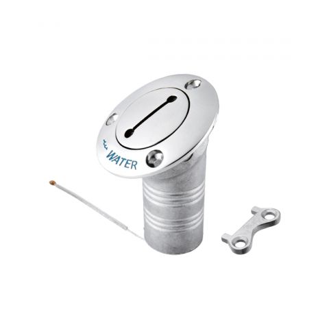 Threaded deck fill - 30° STANDARD DECK FILL - Marine Town Inc. - stainless steel