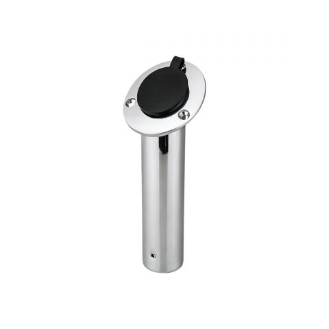 Boat rod holder - DELUXE ROD HOLDER - Marine Town Inc. - stainless steel