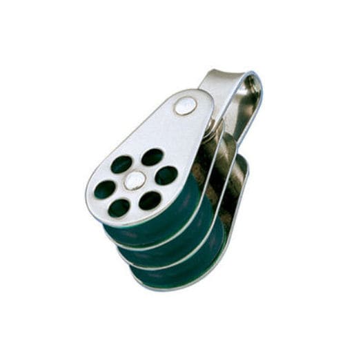 Triple block - 30724 - Wichard - cheek / with shackle / plain bearing