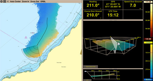 Boat sonar - Argos 350 - FARSOUNDER, INC. - 3D