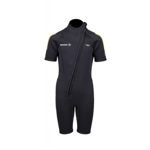 Dive wetsuit - 1Dive - Beuchat - one-piece / shorty / short-sleeved
