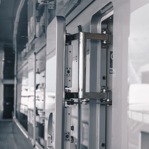 Ship door SRL for yachts / sidehinged / waterproof