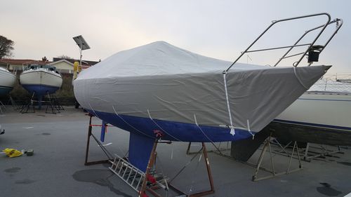 Boat winter cover - KAPELL ANNAT - for hulls / PVC / waterproof