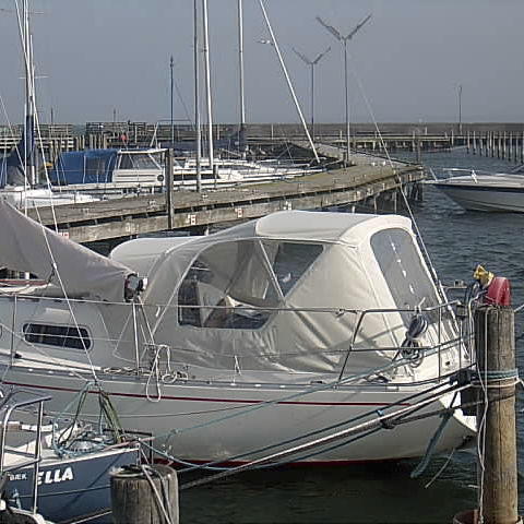 Sailboat cockpit enclosure - Albin Ballad - KAPELL ANNAT