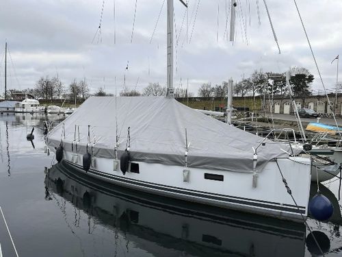 Boat winter cover - Arcona 370 - KAPELL ANNAT - cockpit / PVC / gray