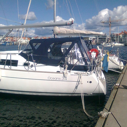 Sailboat cockpit enclosure - Oceanis 34 - KAPELL ANNAT - for Beneteau