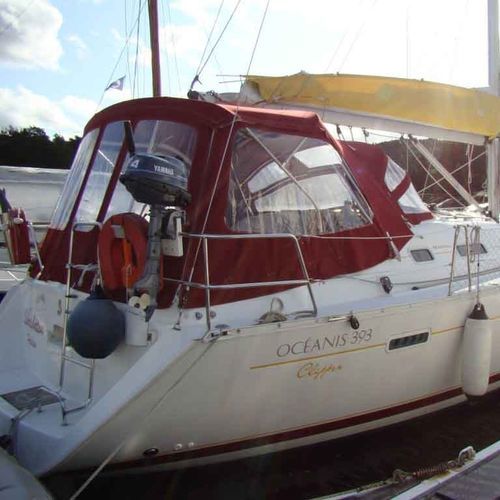 Sailboat cockpit enclosure - Oceanis 393 - KAPELL ANNAT - for Beneteau