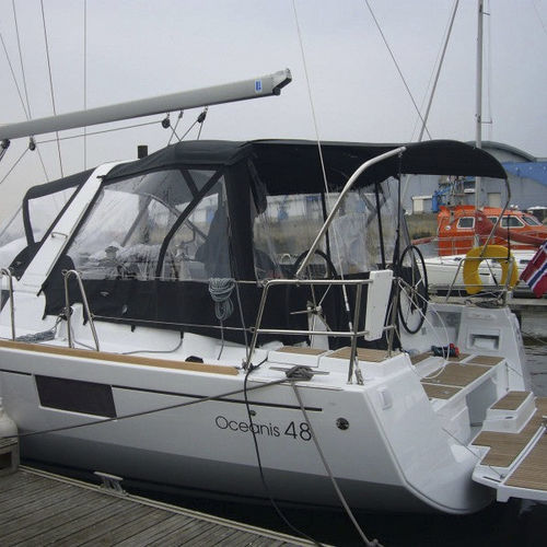 Sailboat cockpit enclosure - Oceanis 48 - KAPELL ANNAT - for Beneteau