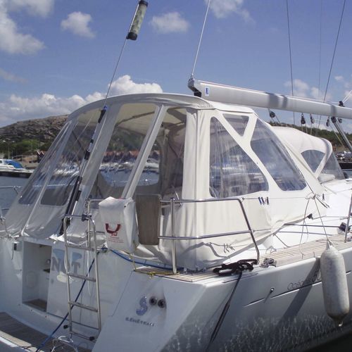 Sailboat cockpit enclosure - Oceanis 50 - KAPELL ANNAT - for Beneteau