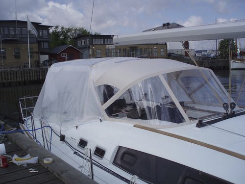 Sailboat cockpit enclosure - Oceanis 54 - KAPELL ANNAT - for Beneteau