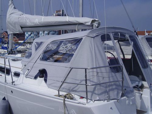 Sailboat cockpit enclosure - 342  - KAPELL ANNAT - for Hanse