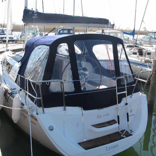 Sailboat cockpit enclosure - Sun Odyssey 33i - KAPELL ANNAT - for Jeanneau