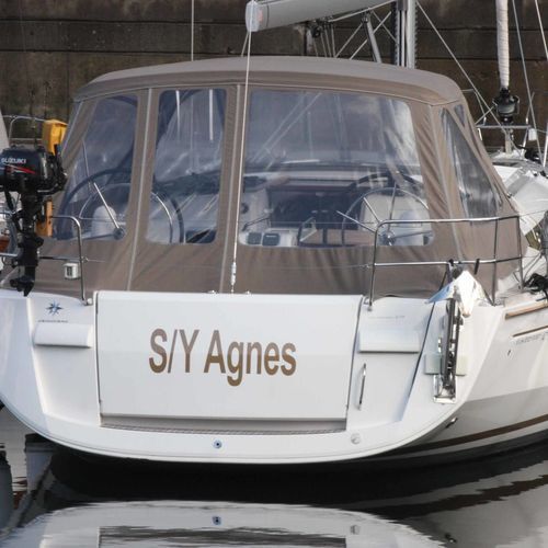 Sailboat cockpit enclosure - Sun Odyssey 439 Performance XXL - KAPELL ANNAT - for Jeanneau