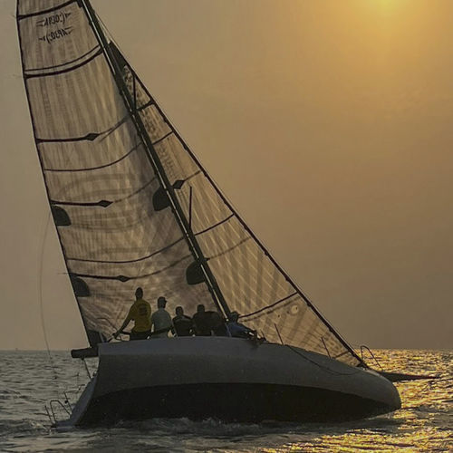 Racing sailboat P30 Aeleos Composites one design / carbon / with
