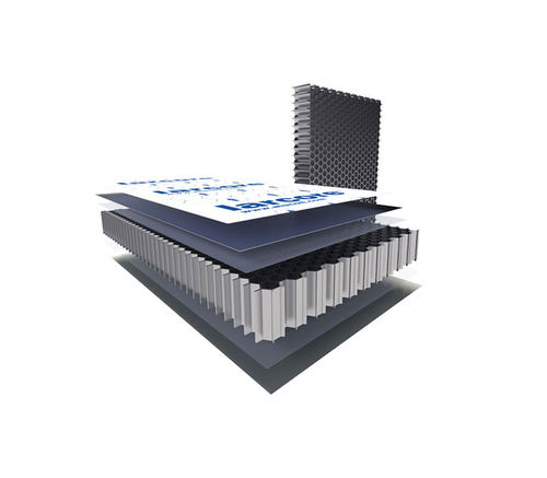 Ship partition wall sandwich panel - larcore® - Alucoil SAU - for ship ceilings / for fire protection / for ship floors
