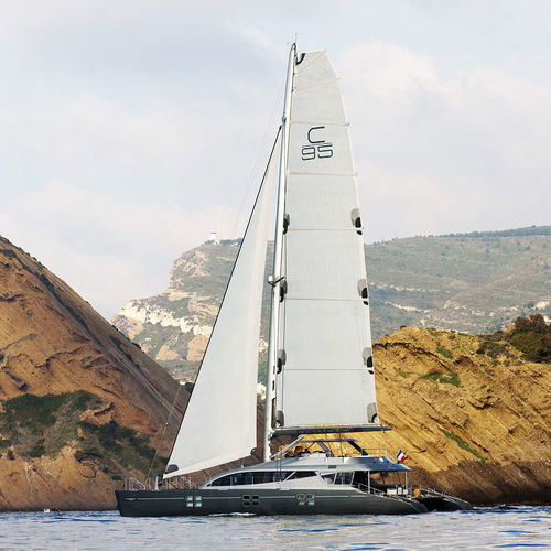 Catamaran sailing yacht - BLUE COAST 95 - 2 - Catamaris - ocean cruising / fast cruising / one design