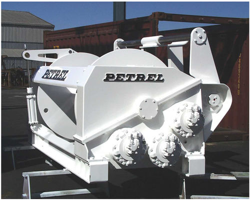 Ship winch - TW-220-SAB-SI4(2100 - Petrel International - trawl / hydraulic drive / single-drum
