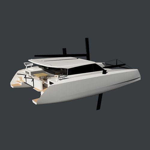 Catamaran sailing yacht - R5 MKII - Ocean Renegade - cruising / 3-cabin / 4-cabin