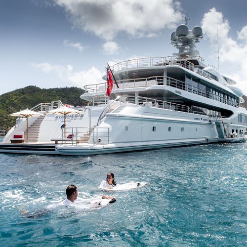 Cruising mega-yacht - SYNTHESIS - Amels - traditional / raised pilothouse