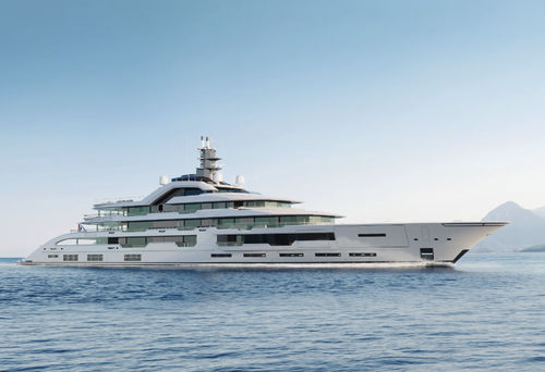 Cruising mega-yacht - Tanzanite - Amels - raised pilothouse / custom