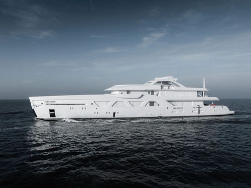 Cruising mega-yacht - 6009 - Amels - raised pilothouse / with swimming pool