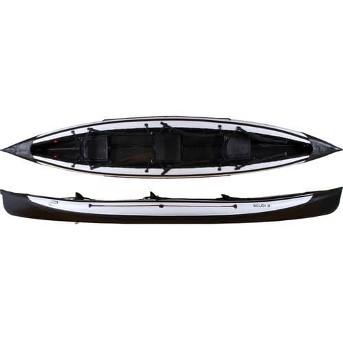 Inflatable kayak - nortik scubi 3 - Faltboot - sea / adult / three-seater