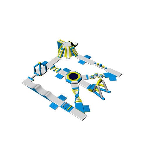Slide water toy - 36mL*36mW - RPG s.r.l. - platform / parks / ladder