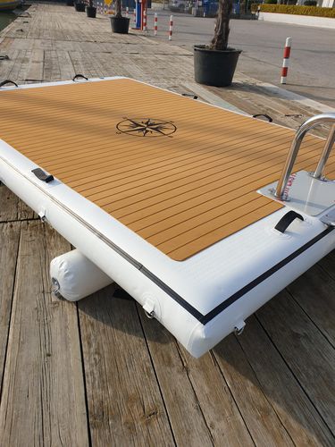 Inflatable platform - Ped400/300 - RPG s.r.l. - floating / multifunction / for yacht