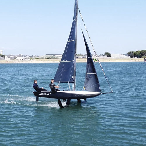 Double-handed sailing dinghy - 4.7 - Gerys - foiling / regatta / recreational