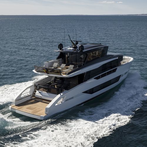 Cruising motor yacht - AX8 - Astondoa - wheelhouse / IPS / 6-cabin
