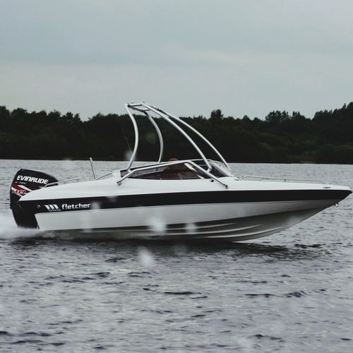 Outboard runabout - 17 GTO - Fletcher Boats - dual-console / bowrider / open