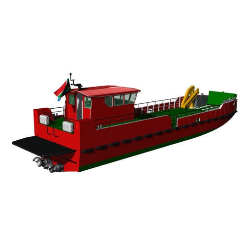 Landing craft - SHERPA 19 - KND Naval Design - inboard waterjet / outboard / aluminum